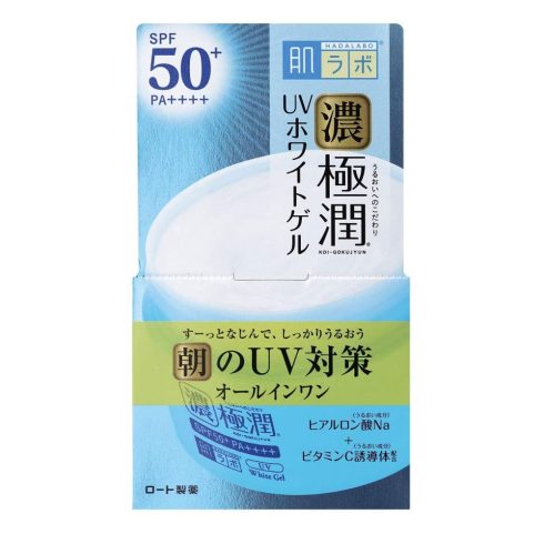 HADA LABO Koi-Gokujyun UV White Gél Arckrém 90g (SPF50+ PA++++)