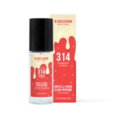 W.DRESSROOM Dress and Living Clear Textilparfüm No.314 Strawberry In Cream 70ml