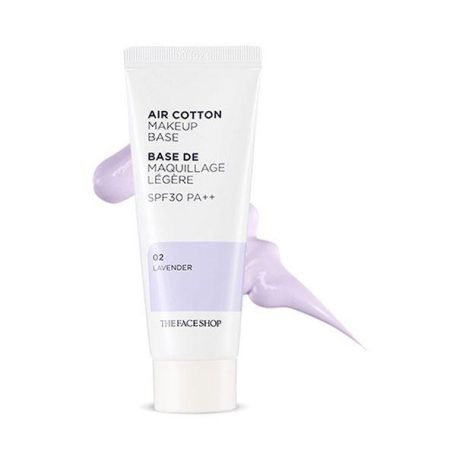THE FACE SHOP Air Cotton Makeup Base Primer No.02 Lavender 35g (SPF30 PA++)